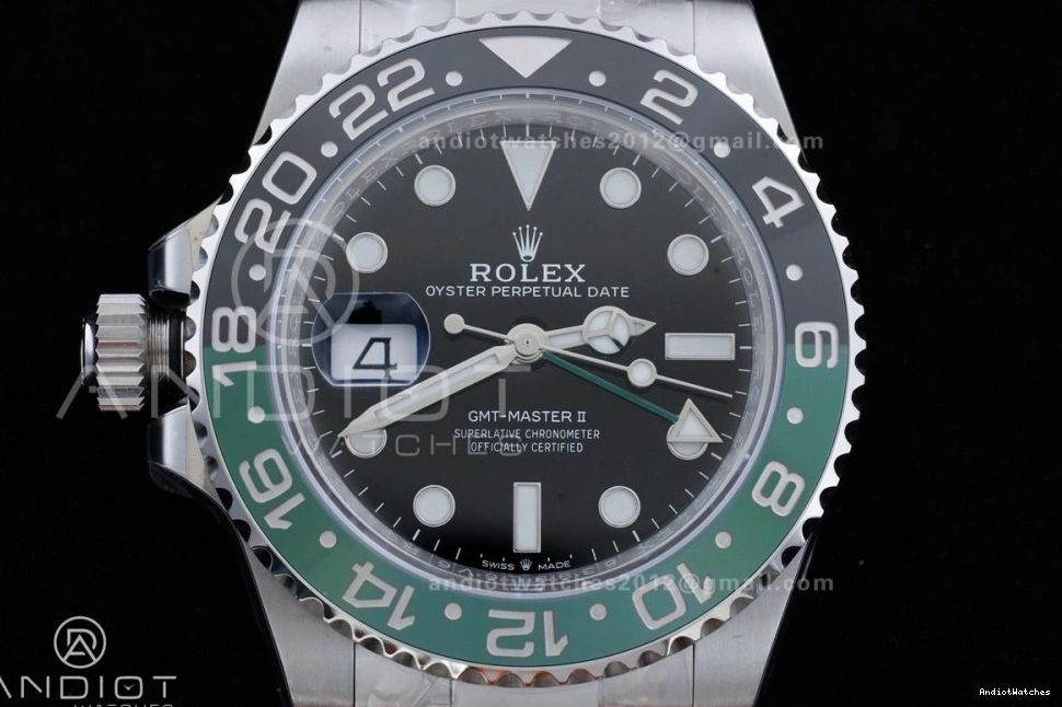 Trendy 904L V ARF Master Oyster Bracelet LHD on GMT 1:1 New 868 SH3285 II VTNR Best SS 126720 Edition 0315
